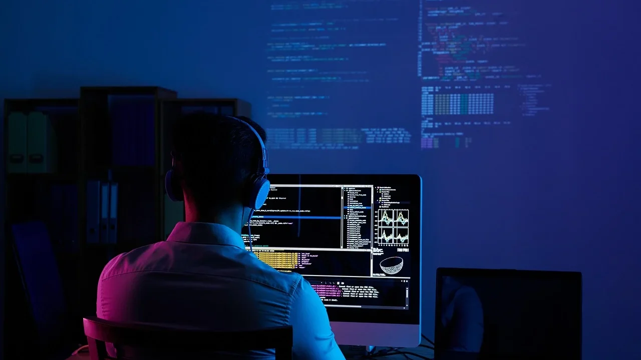Computer Code Laptop Screen
