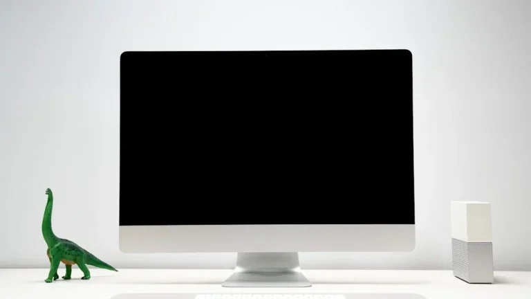 Mouse Click Computer Monitor
