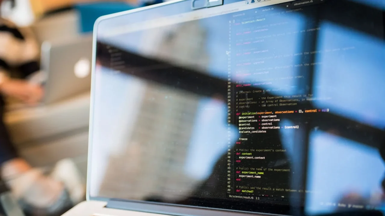 Open Office Computer Screen Code