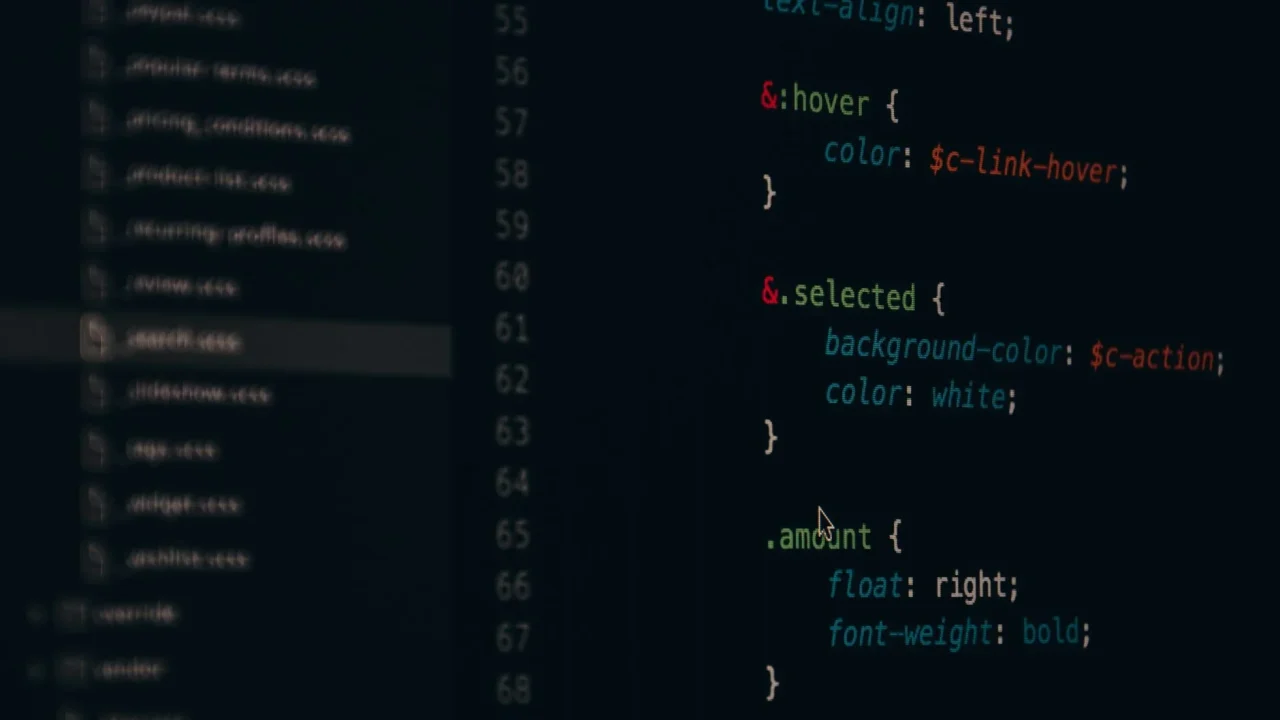 Programming Code Computer Screen