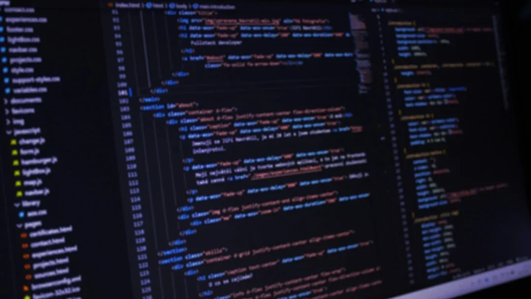 Python Code Computer Screen