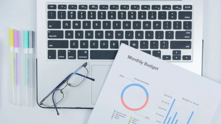 Salary Chart Laptop Desk