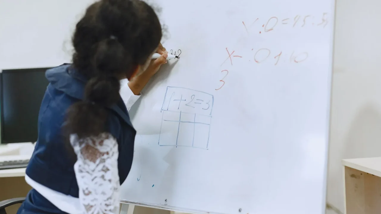 Statistics Book Whiteboard Math