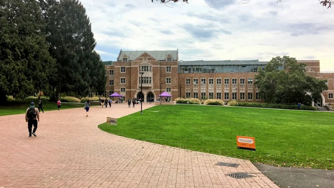 University Campus Graduation Cap
