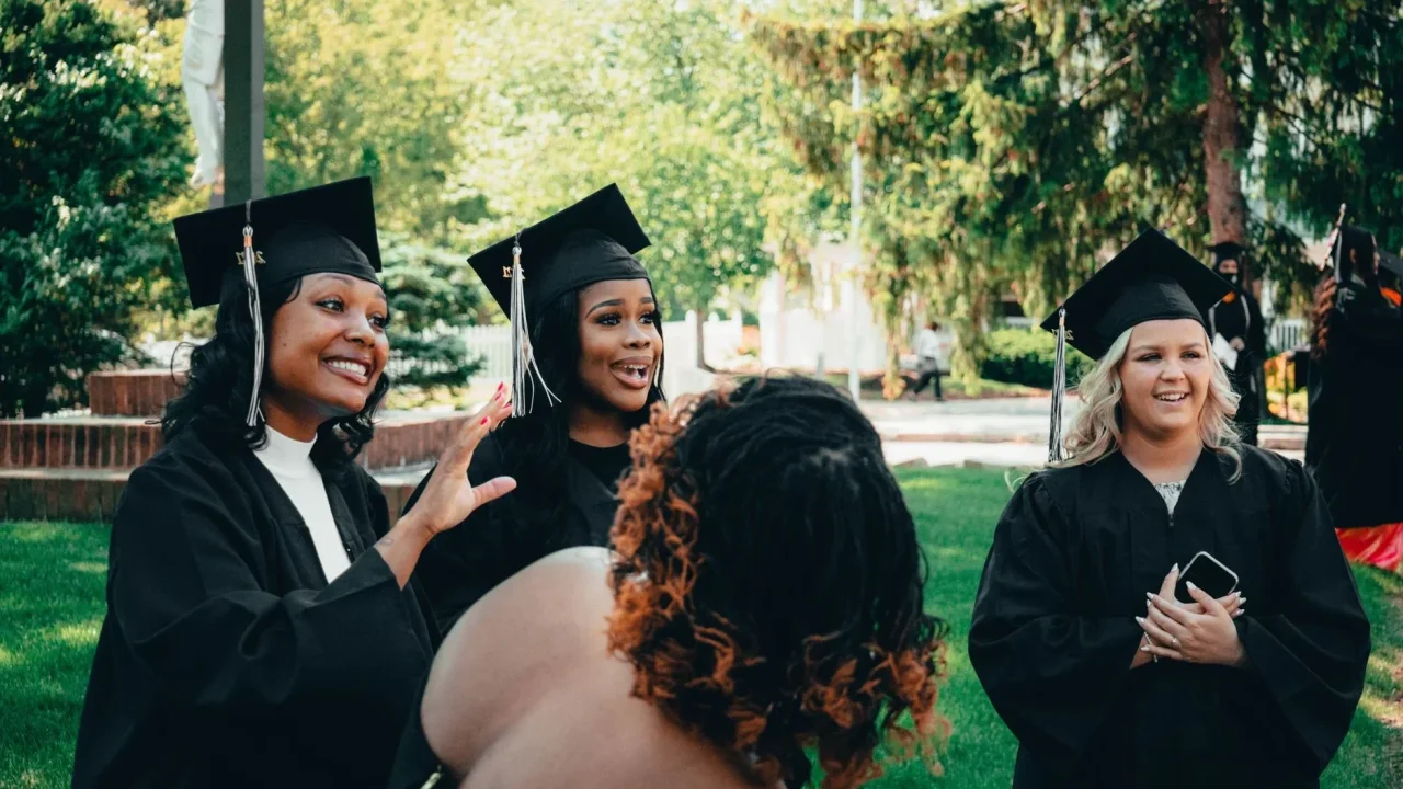 University Campus Graduation Cap